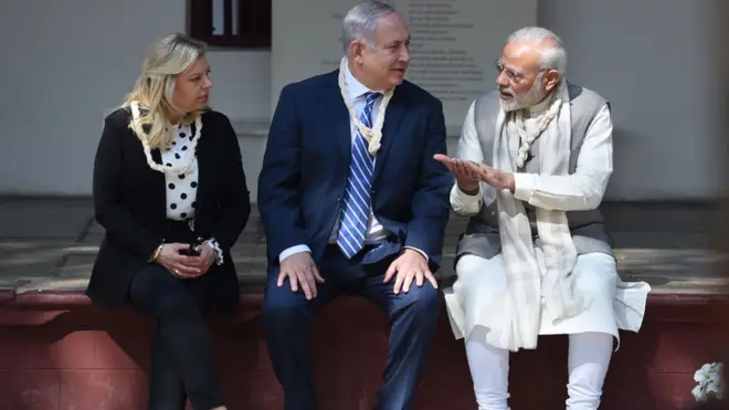 سنہ 2018 میں اسرائیلی وزیراعظم بینجمن نیتن یاہو نے بھی احمد آباد کا دورہ کیا