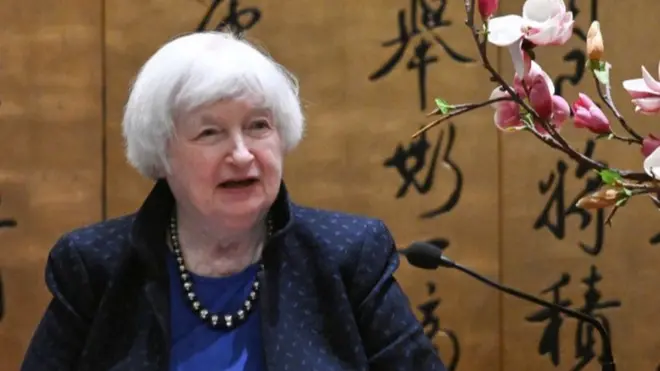 在美国政府内部，耶伦支持废除对华关税，以抵御通胀，提振经济。