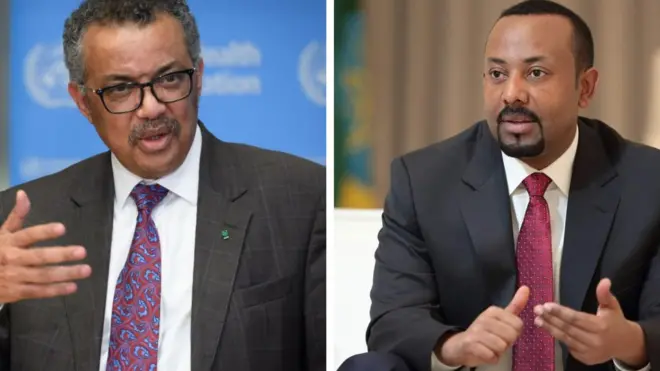 MM Abiyyi Ahimadiifi Daarektara Olaanaa Dhaabbata Fayyaa Addunyaa Dr Teediros Adihaanom