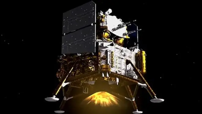 चीन के चांग ई-5 लैंडर की सांकेतिक तस्वीर