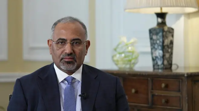 عيدروس الزُبيدي نائب رئيس مجلس القيادة الرئاسي ورئيس المجلس الانتقالي الجنوبي