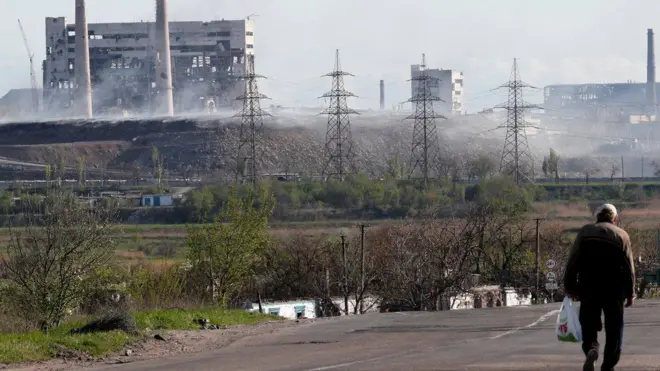 مجمع أزوفستال للصلب في ماريوبول