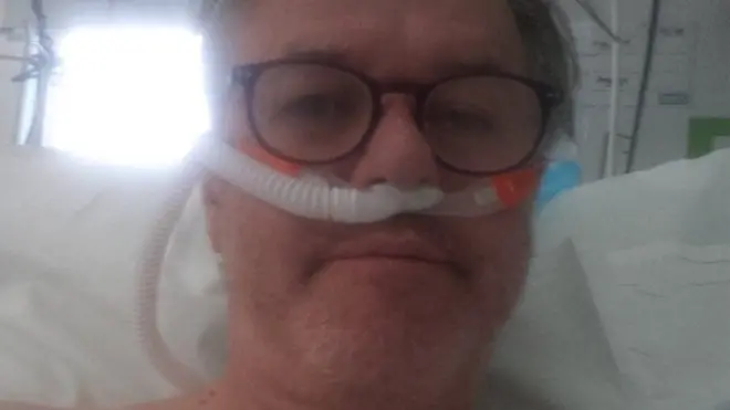 Bill Wilson in hospital