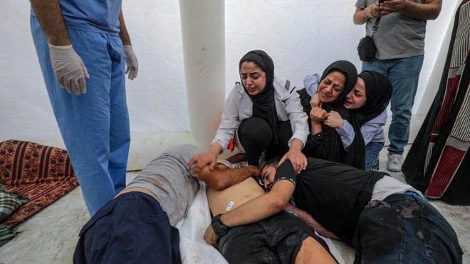 加沙的阿赫利醫院（Al-Ahli Hospital）爆炸，導致數百平民喪生。