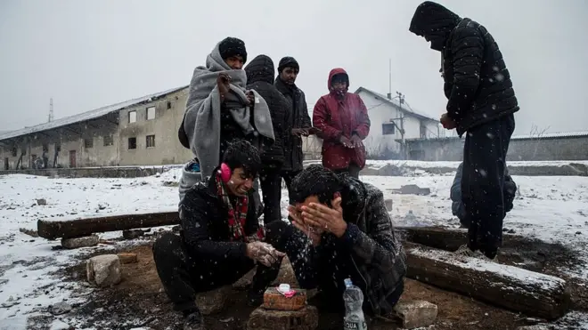 سربيا کې افغان کډوال