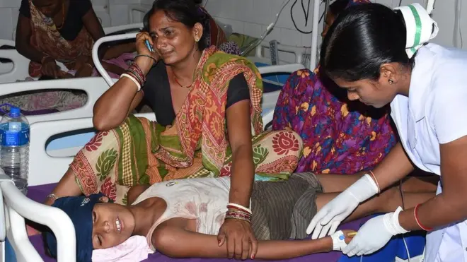 मुज़फ़्फ़रपुर में बच्चों की मौत