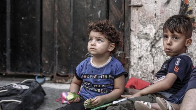 الآلاف من أطفال غزة يحتاجنن لدعم نفسي وفقا لليونيسيف