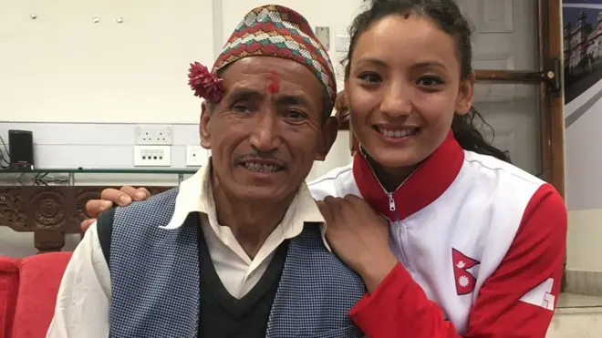 सुनिता महर्जन र नाती महर्जन