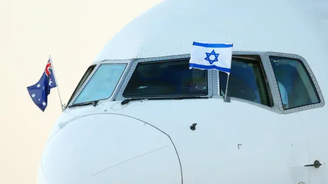 Perjalanan PM Netanyahu dari Singapura menuju Sydney memakan waktu lebih dar 11 jam, padahal rata-rata biasanya 8,5 jam.