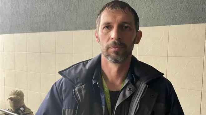 Engineer Valeriy Semonov, who works at Chernobyl's former nuclear plant, said he scrambled to find fuel to keep the generator running