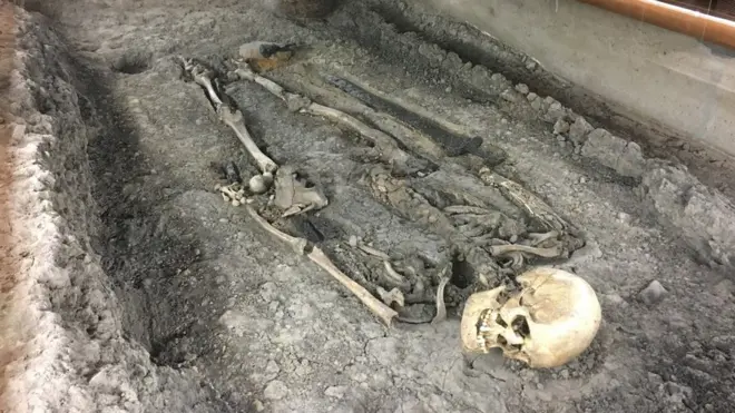 Скелет неизвестного воина