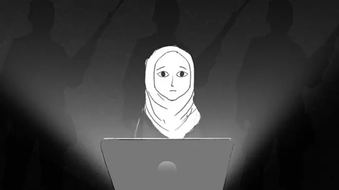 بعد أن أمرت حركة طالبان الإناث في جميع أنحاء البلاد بالتوقف عن الالتحاق بالجامعات الخاصة والعامة، ربما أصبح التعليم عبر الإنترنت ملاذاً لشابات أفغانيات.