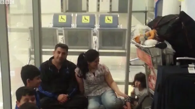 Родина біженців