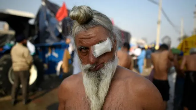 किसानों का विरोध प्रदर्शन