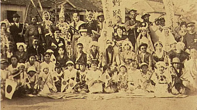 Escola japonesa na colônia Hirano,aplicativo oficial da blazeCafelândia (SP),aplicativo oficial da blaze1938; instituições transmitiam valores nipônicos aos filhos dos imigrantes