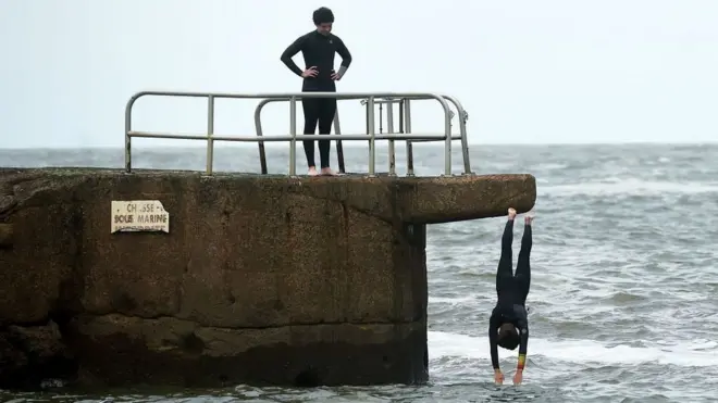 Пляж во Франции