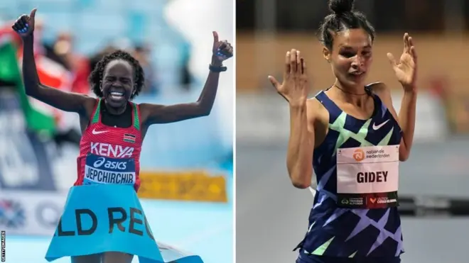 ለተሰንበት ኣብ ሽልማት ብሉጻት ኣትሌታት ዓለም ምስ ናይ መወዳእታ ሕጹያት ተረቚሓ