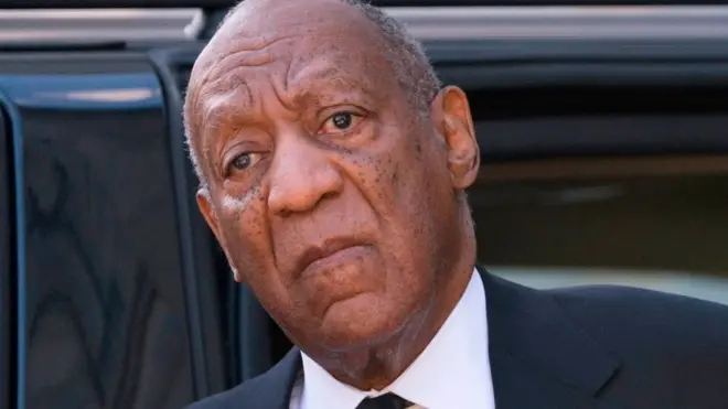 Bill Cosby arrive le 6 mars dernier au tribunal de Montgomery en Pennsylbanie.