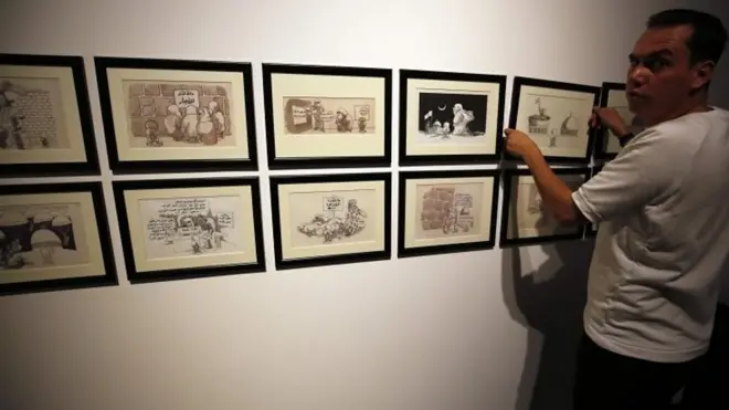 کاریکاتورهای ناجی علی