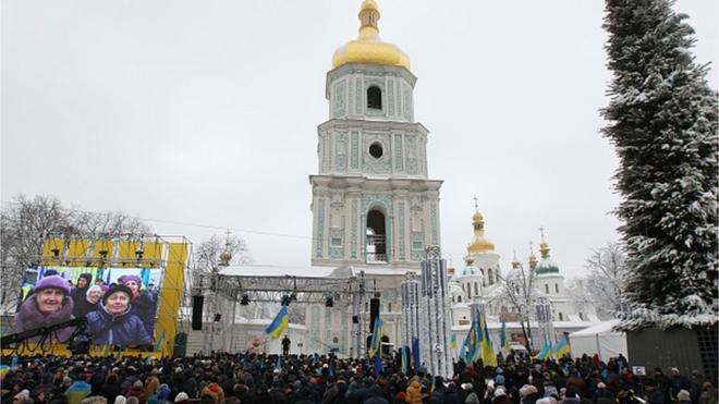 Об'єднавчий собор, на якому утворили помісну православну українську церкву, відбувався у Софійському соборі, збудованому київським князем Ярославом Мудрим у ХI сторіччі