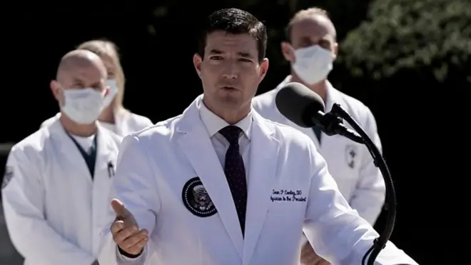 "ترامب" بحالة جيدة في ليلته الأولى في مركز "والترريد"