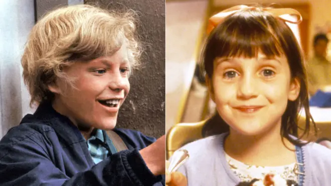 Peter Ostrum y Mara Wilson