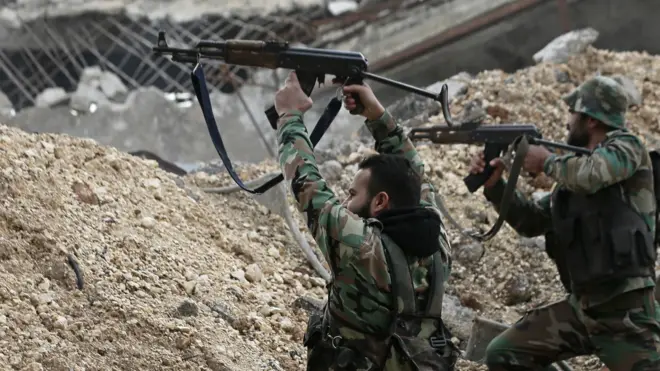 تشن القوات الحكومية السورية هجوما موسعا على حلب