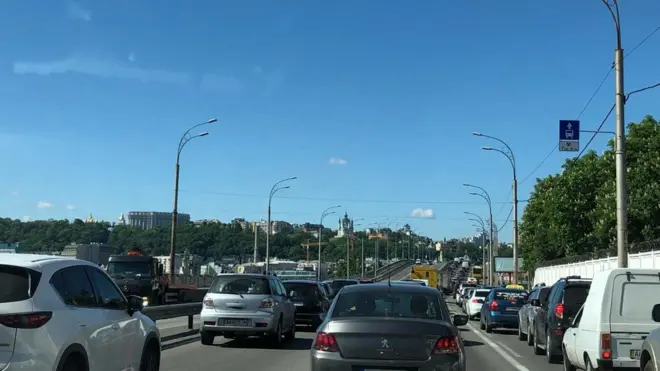київ у заторах