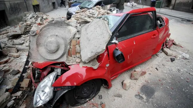 Землетрус у Загребі