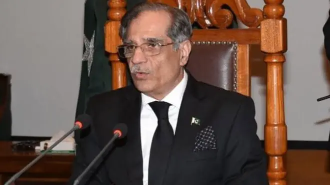 سابق چیف جسٹس ثاقب نثار