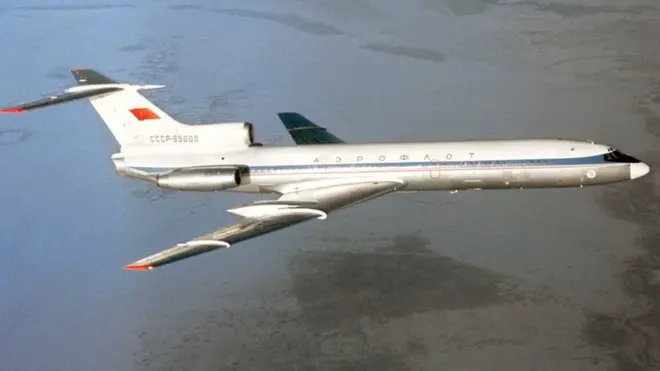 Испытания Ту-154 в декабре 1968 года