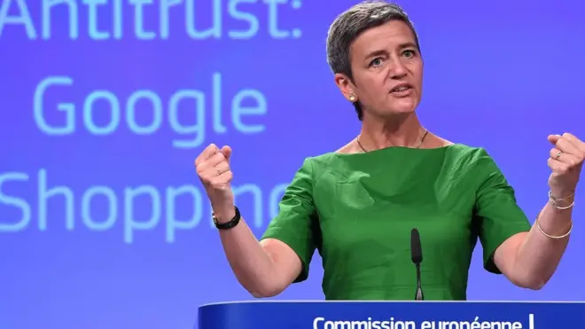 Avrupa Rekabet Komiseri Margrethe Vestager