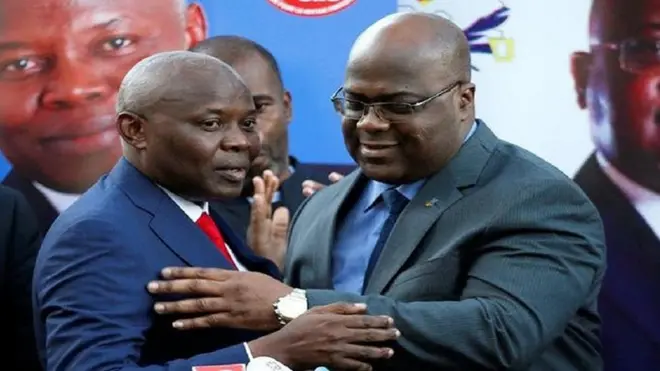 Vital Kamerhe et Félix Tshisekedi