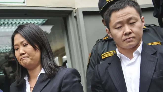 Keiko y Kenji Fujimori