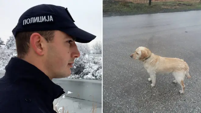 Policajac koji je spasio psa