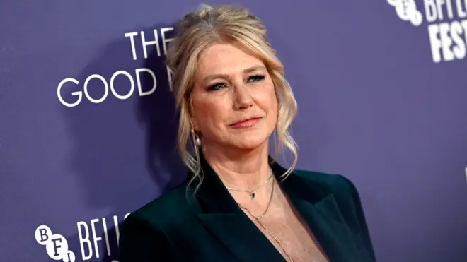 Amy Loughren, pictured at the London Film Festival earlier this month, is now a complementary medicine practitioner