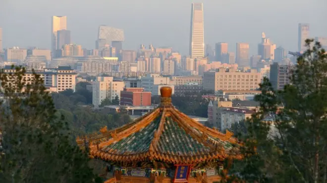 Beijing skyline