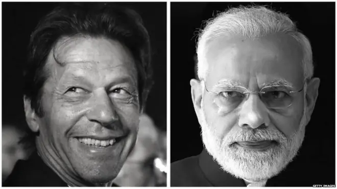 इम्रान खान आणि नरेंद्र मोदी