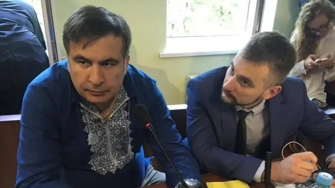 Міхеіл Саакашвілі у суді
