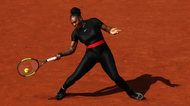 Serena dijo sentirse como una guerrera y una superheroína con su traje especial, pero también reveló la causa muy seria por la que usa el llamativo atuendo.