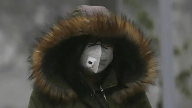 Masks have become essential outdoor wear