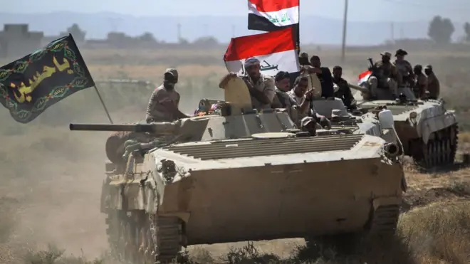 Havice'deki Irak güçleri