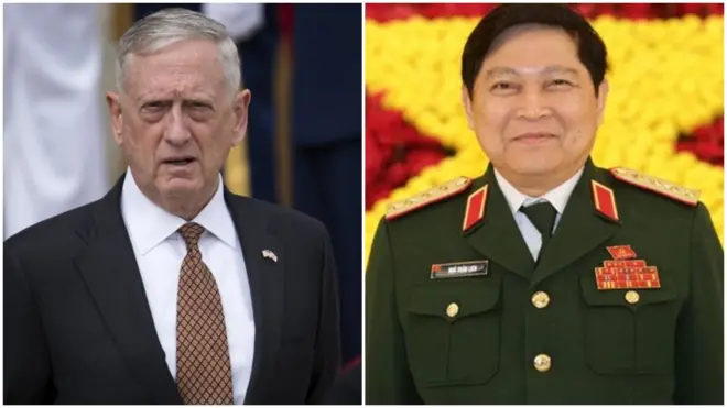Tướng Ngô Xuân Lịch và cựu đại tướng James Mattis sẽ gặp nhau trong chuyến thăm của ông Lịch tới Hoa Kỳ từ 7-10/8