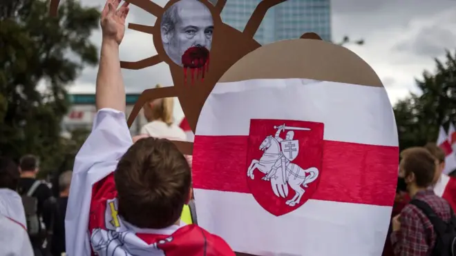 Протест против Лукашенко