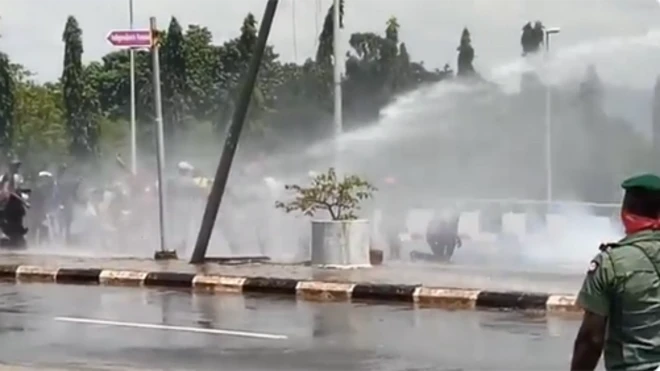 Dissolved #EndSARS protest Abuja