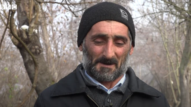 şəhid Əsgər Hüseynovun atası