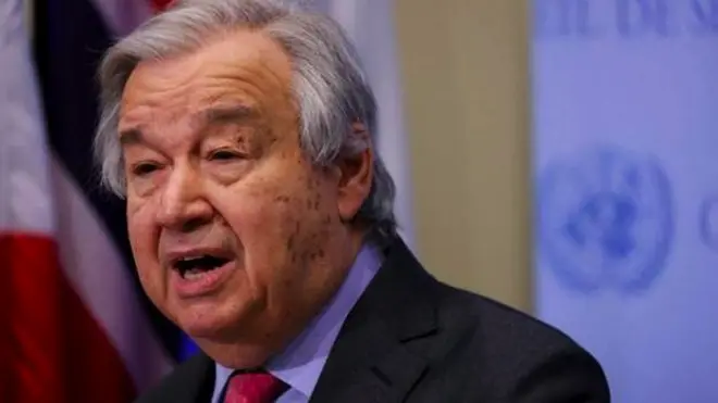 ዋና ጸሓፊ ውድብ ሕቡራት ሃገራት ኣንቶንዮ ጉትረስ