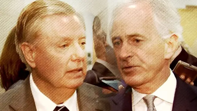 تحدث اثنان من كبار أعضاء مجلس الشيوخ الأمريكي عن الحزب الجمهوري بأنهما متأكدان بشكل يقيني بأن ولي العهد السعودي محمد بن سلمان متورط بقتل الصحفي جمال خاشقجي.