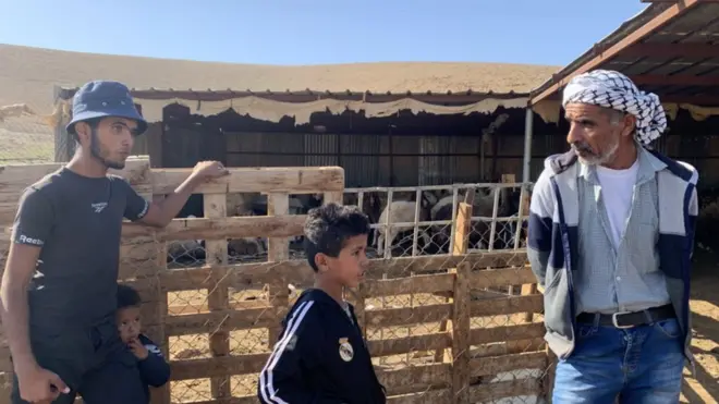 Members of the Mhilat family say settlers attacked them and accused them of stealing goats