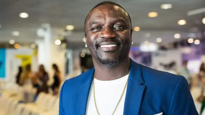 Le rappeur sénégalais Akon